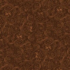 Call Of The Wild By Hoffman Fabrics – Caramel Tooled Leather #W5533-606