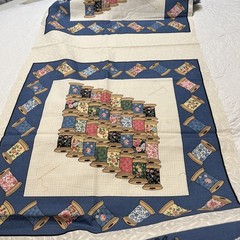 Vintage Spring Industries Thread Spools Pillow Panels