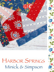 Moda HARBOR SPRINGS Minick & Simpson CHARM PACK 42- 5″ Quilt Fabric Squares
