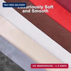 Premium Black Suede Fabric Wrap – 17×70 inch Suede Wrap for Car Interior – Self-