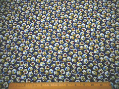 Civil War Reproduction Fabric By Yard Red Blue Green White Floral Navy Cotton C