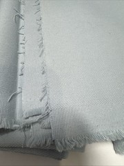 Powder Blue Solid Cotton Blend Stretch Light Denim Fabric 1 Yd + Apparel 55” W