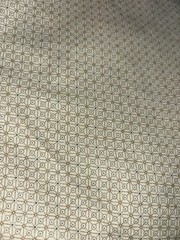Marcus Bros. Textiles, Inc. Fabric 2 Yards Plus 98×45 Beige Pattern Vintage