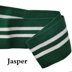 Striped Knit Cuff Waistband Leg Arms Rib Trim Jersey Ribbed Fabric Stretch