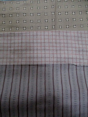 Fabric Red Rooster “Country Browns” 3 Pc Sampler in Camel Khaki Dk Chestnt $2.75