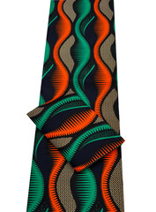 Polyester High Quality Design Wrapper -Green, Navy, Orange , Black , White