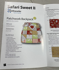 Annie’s Creative Quilters Fabric Pack+ Pattern, Safari Sweet II Collection New