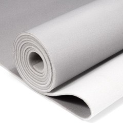 Auto Headliner Fabric 142″ L x 60″ W Foam Backing – Gray Mesh Replacement Materi