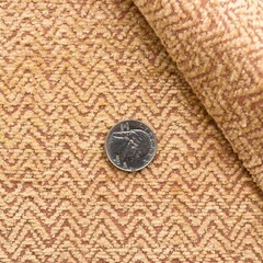 Reversible Chevron Motif Chenille Cotton/Rayon Blend Upholstery Fabric | 2.3yds