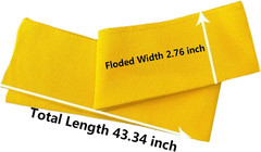 Finished Rib Knitted Fabric Seamless Ribbed Trim Fabric for Sewing Sleeve Cuffs