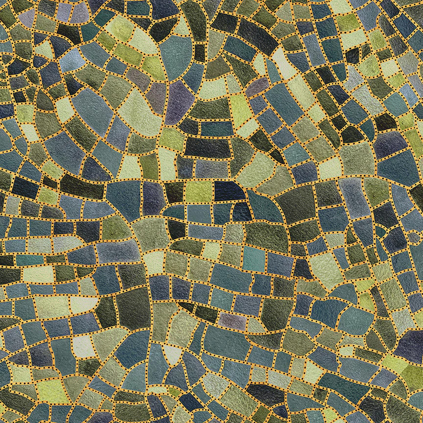 WINDHAM – Flora & Form by Essoldo Design – Crackle – Metallic accent –
