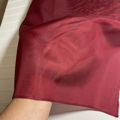 SILK MAROON FABRIC 10 Yards x 22 Inches Wide or 360 Inches x 22 Wide