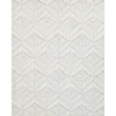 Schumacher’s HECETA Embroidery Geometric Global Blue Ivory 5.22 yds w/ Cutout