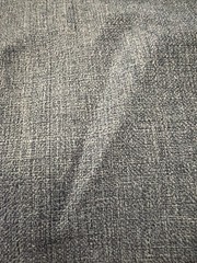 5 Yards Of Blue Linen/cotton Blend Fabric Sold By The Yard