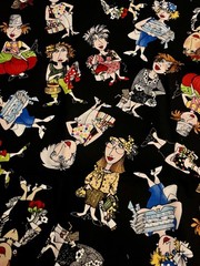 VTG 2005 “Sewphisticates” Toss Sewing Ladies by Loralie Harris # 1084 BTFE
