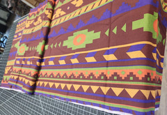 2.25 Yards Cotton Aztec Southwestern Geometric Print 100% COTTON QUILTING