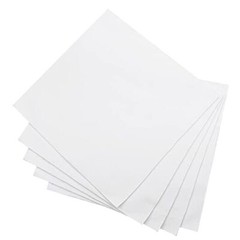 Pre-Cut Charm Packs Cotton Square Bundles 45 Pieces 10″x10″ White
