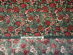Vintage Ozark Calico by Fabri-Quilt 41 1/2” X 44” 100% Cotton Floral Print New