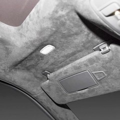 Gray Suede Headliner 96×60″ Foam Backed – Auto Roof Repair Fabric