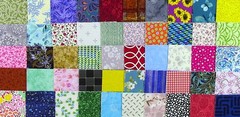 Classic Scrap Pack – 1,000 Pieces – Mixed Sizes No Duplicates – 100% Cotton 5614