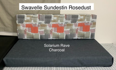 Sundestin Rosedust Printed Polyester Indoor/Outdoor Fabric 3 Yard piece