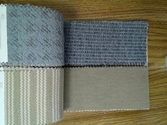 Fabric Sample Book Swatches – Blues, Greens 7.5″ x 3.5″ – 61 pcs. Stripes Checks