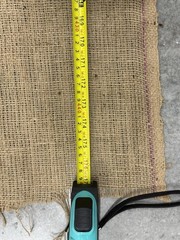 Large Natural Burlap Fabric Roll 40” x 176” Rustic Jute Hessian Craft Garden