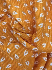 Yummy RIB 2×1 Knit Print 95% Polyester 5% Spandex 58/60″ Fabric By The Yard