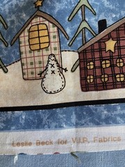Leslie Beck for VIP Fabrics Panel Christmas 4 Panels 100% Cotton Unique Designs