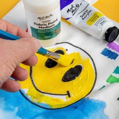 Mont Marte Fabric Paint Medium Premium (8.5 US fl.oz), 8.45 Fl Oz (Pack of 1)