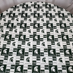 Michigan State Spartans Fabric Go Green 65 x 41 Precut