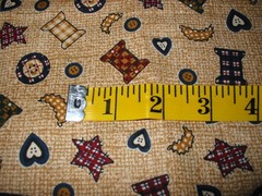 Patchwork Spools & Buttons Fabric Cotton – Springs Industries Vintage 25″ x 42″
