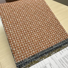 Fabric Sample Book Romo Elwin Textured Weaves (34) 6×9” Pages