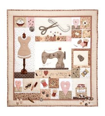 Gutermann 734521-2 Thread Set Natural Cotton 50 100m x 10 reels, Col 1 Assorted