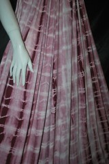 Tie-Dye Rayon Spandex Jersey Knit Fabric Beautiful Stretch knit Wine Combo 9 oz