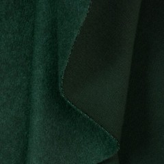 Hunter Green Polyester Cotton Sweatshirt Fleece Fabric – 60″ Wide – by the Yard