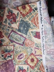 3 Yrd Yard Cotton 1997 Fabric Traditions Verona Design Deborah Mallow Grape