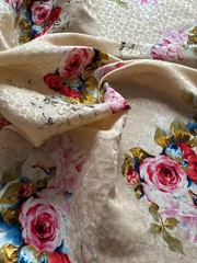 Authentic and rare Top Italian designer luxury dress fabric. Made in Italy