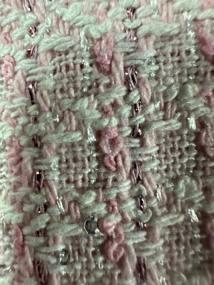 Authentic Top French designer luxury dress Fabric. Made in Italy