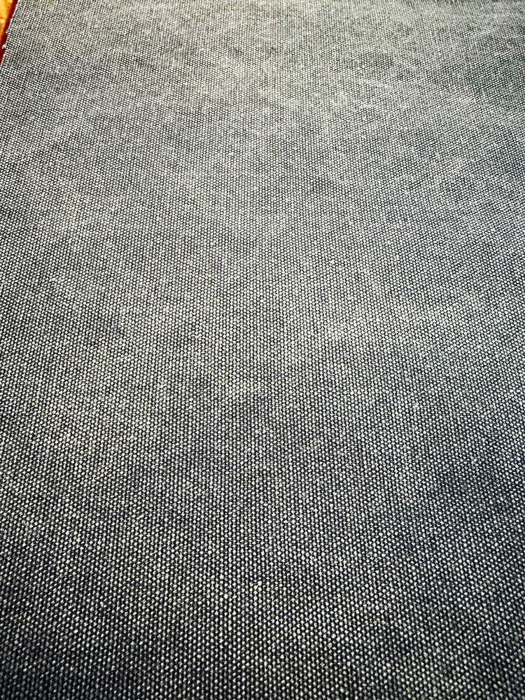 Big Duck Canvas 12oz Stone Washed Denim Blue Solid Cotton Canvas Fabric 3.5 yrds