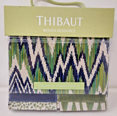 Thibaut Volume 13 Fusion Velvets Fabric Sample Book 50+ Samples