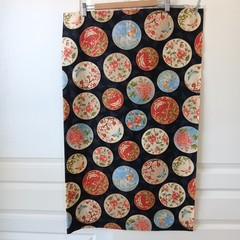 Marcus Fabrics Faye Burgos Japanese Temari Circles Cotton Fabric 35″ x 44″