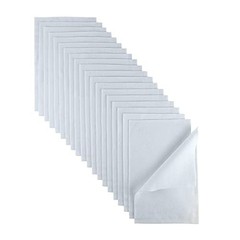 White Felt Fabric, Soft Felt Sheets for Crafts, 1.4Mm Thick 8″X12″ Craft Felt 20