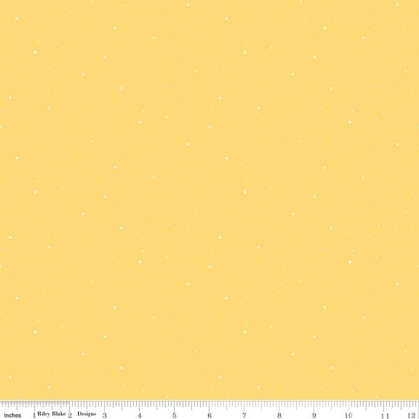 Dapple Dot in Buttercream | Dapple Dot | Riley Blake
