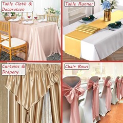 Soft and Shiny 60″ Satin Fabric in Rich Gold – Ideal for Bridal and Evening Wear