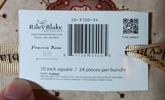 Prairie Rose by Sue Daley for Riley Blake fabric. Cotton. Lot of Pre-cuts RARE