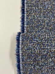 Knoll Tempest in Aurora, 7y21in, Multicolor TEXTURED Fabric, Italy Origin