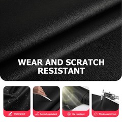 Vinyl Faux Leather Fabric 54×12 Inch Upholstery DIY Craft Material