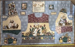Fabric Panel – Cut & Sew – Adult S-Xl Made With ❤️ Easter Bears Bunny Hares WW
