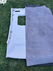 Car Roof Headliner Fabric Sky Cloth Auto Interior Repair Material Suede Foam Uph